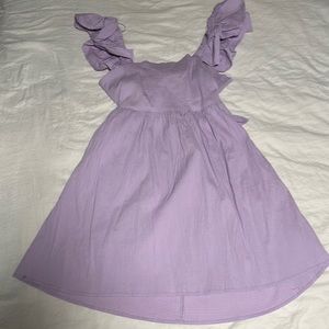 Pastel purple dress